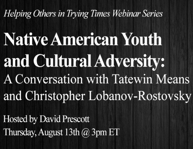 WEBINAR - Native American Youth and Cultural Adversity