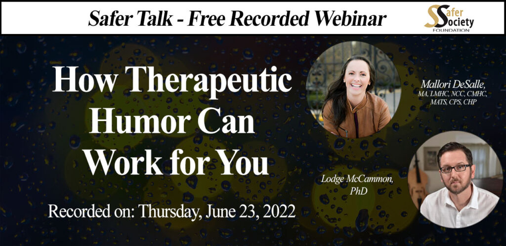 Webinar - How Therapeutic Humor Can Work for You