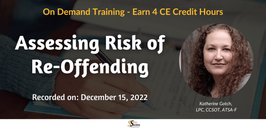 Assessing Risk of Re-Offending