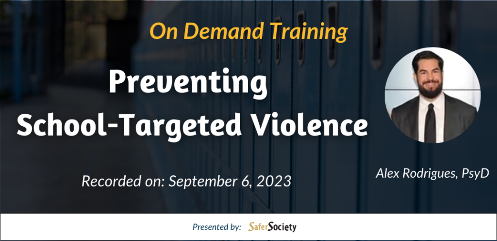 Online Training: Preventing School-Targeted Violence